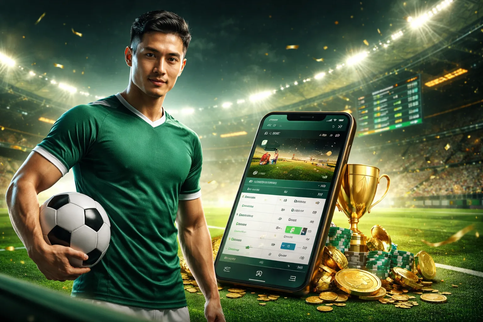 Cá cược thể thao Win68 sôi động